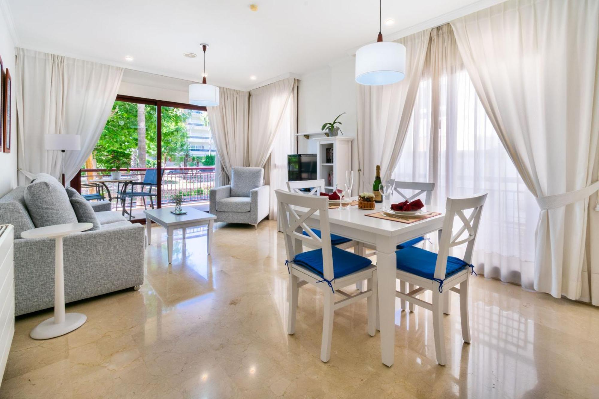 Apartamentos Albir Confort 1 Dormitorio アルビール エクステリア 写真