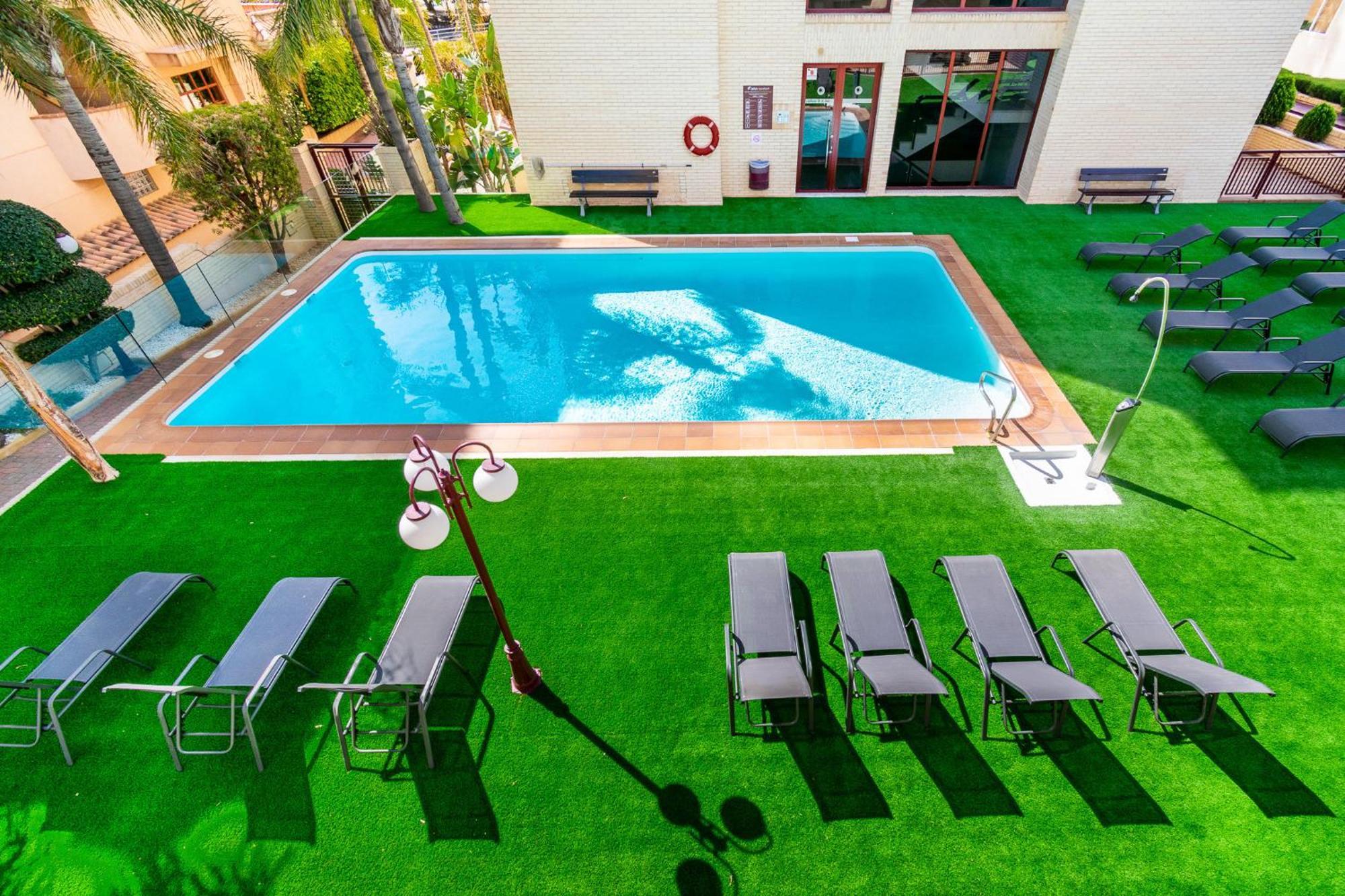 Apartamentos Albir Confort 1 Dormitorio アルビール エクステリア 写真