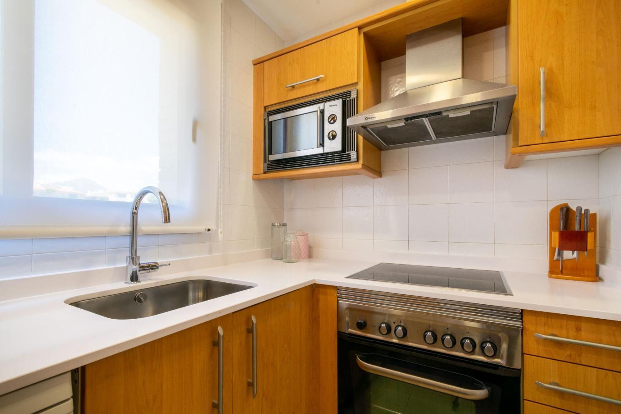 Apartamentos Albir Confort 1 Dormitorio アルビール エクステリア 写真