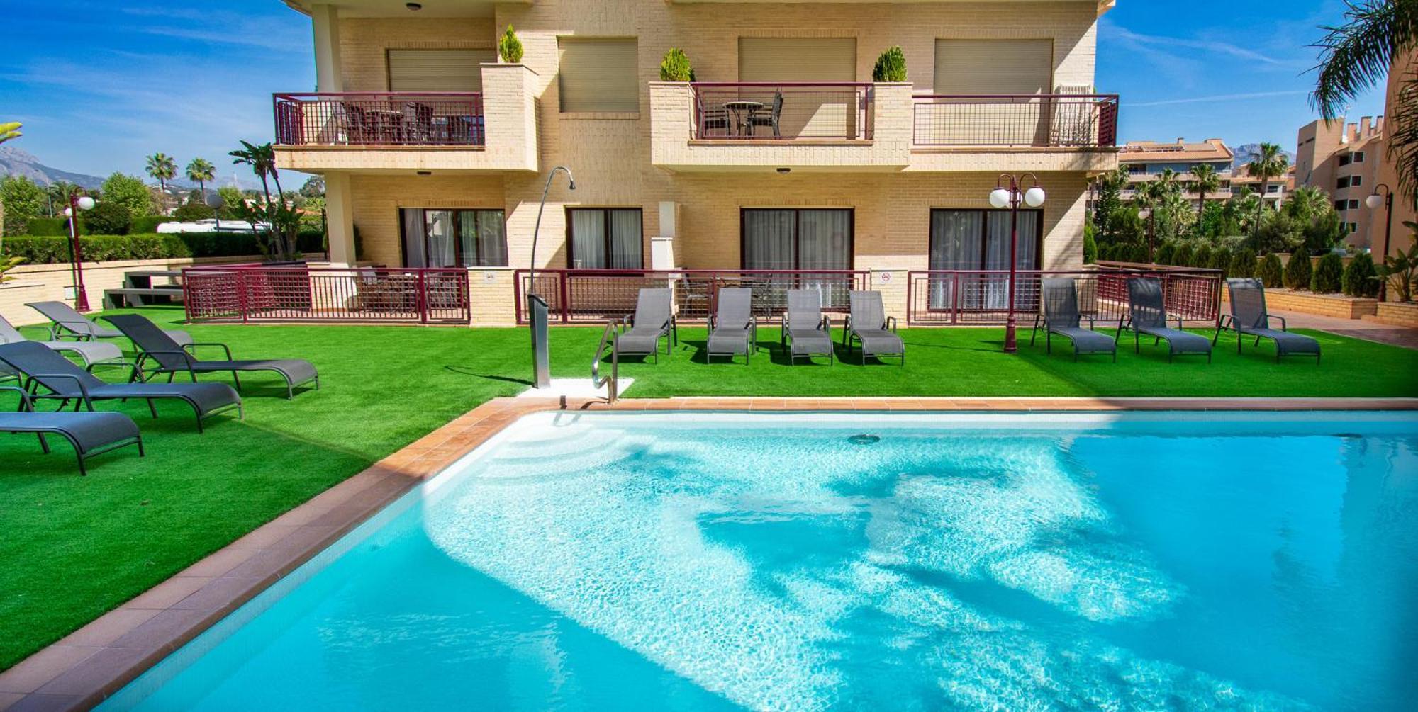 Apartamentos Albir Confort 1 Dormitorio アルビール エクステリア 写真