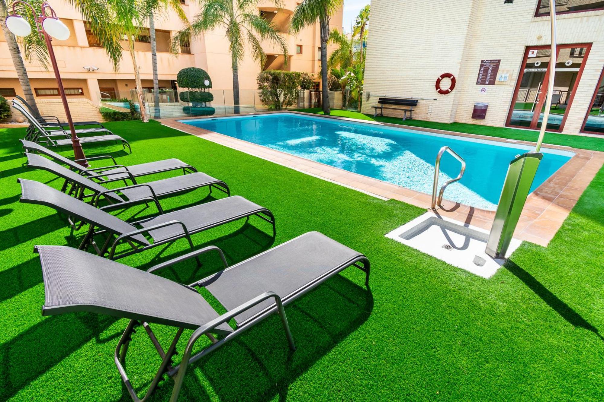 Apartamentos Albir Confort 1 Dormitorio アルビール エクステリア 写真